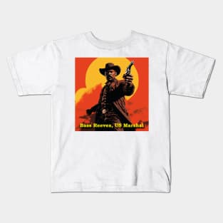 Bass Reeves - Design 2 Kids T-Shirt